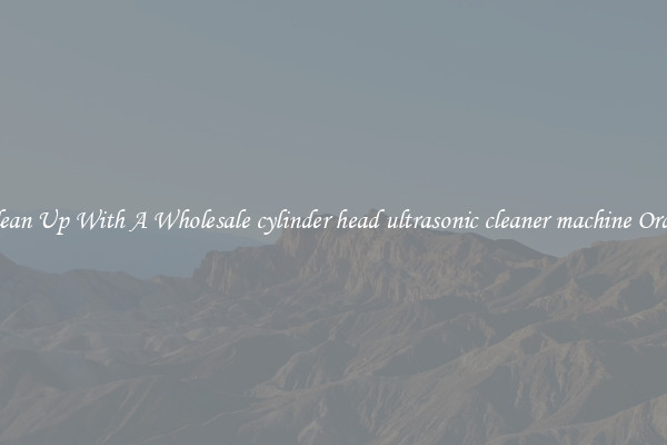 Clean Up With A Wholesale cylinder head ultrasonic cleaner machine Order
