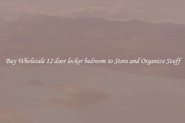 Buy Wholesale 12 door locker bedroom to Store and Organize Stuff