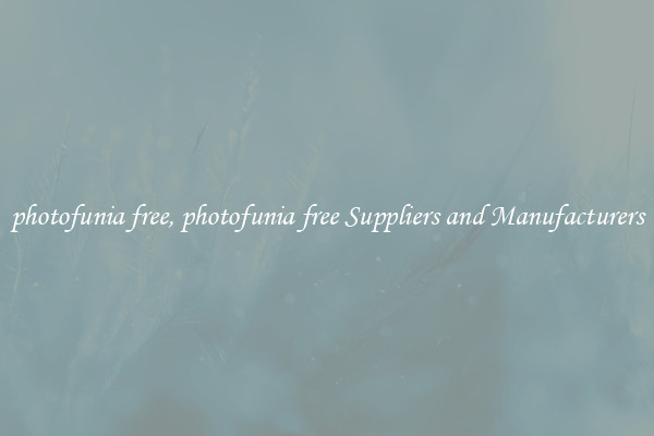 photofunia free, photofunia free Suppliers and Manufacturers