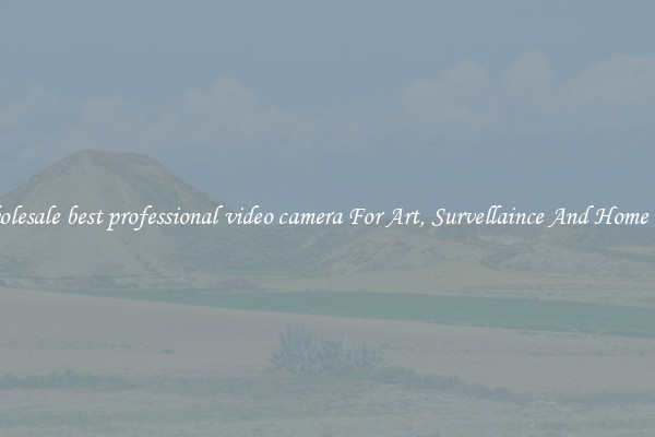 Wholesale best professional video camera For Art, Survellaince And Home Use